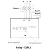 Схема подключения HiTE PRO Relay-DIM2